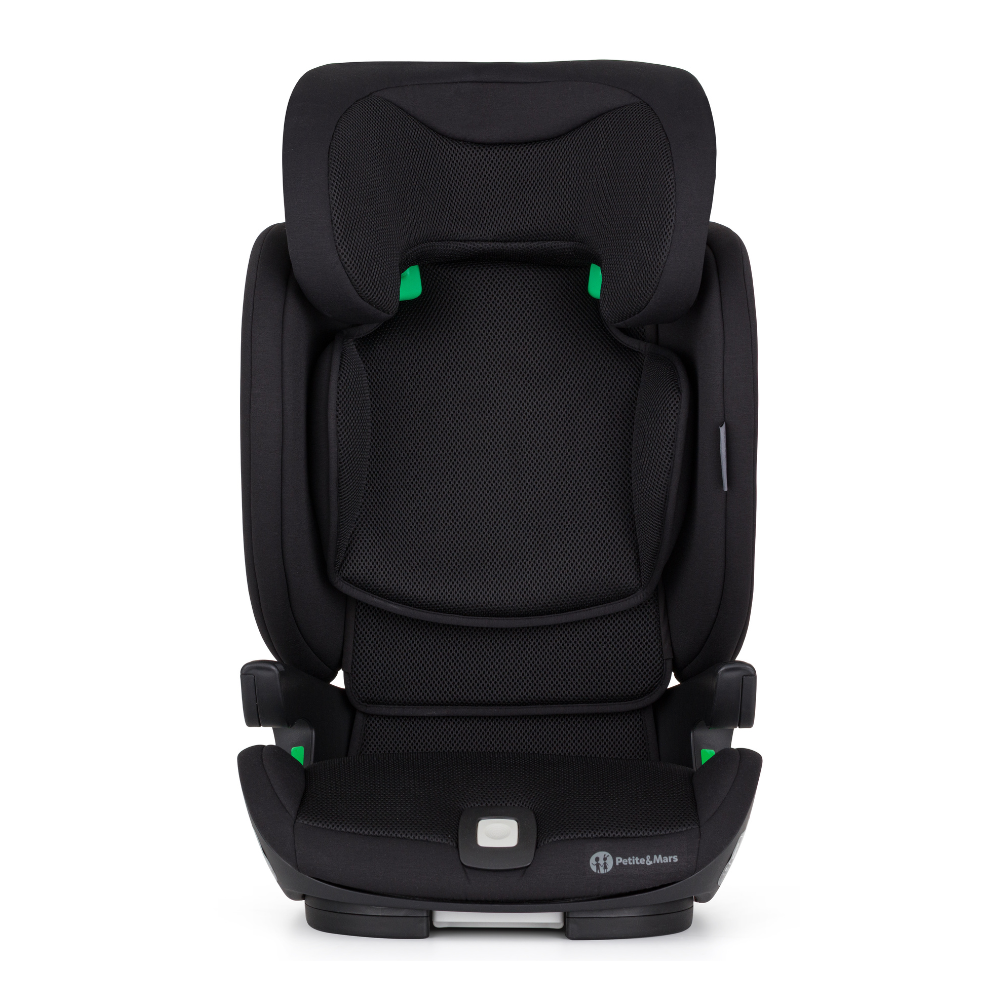 PETITE&MARS Autosedačka Elite Fix Pro i-Size Coal Black Air 100-150 cm (15-36 kg)
