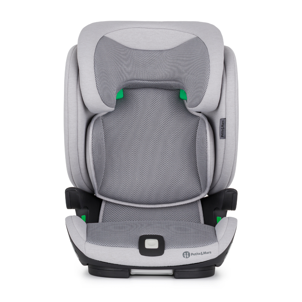 PETITE&MARS Autosedačka Elite Fix Pro i-Size Gentle Grey Air 100-150 cm (15-36 kg)