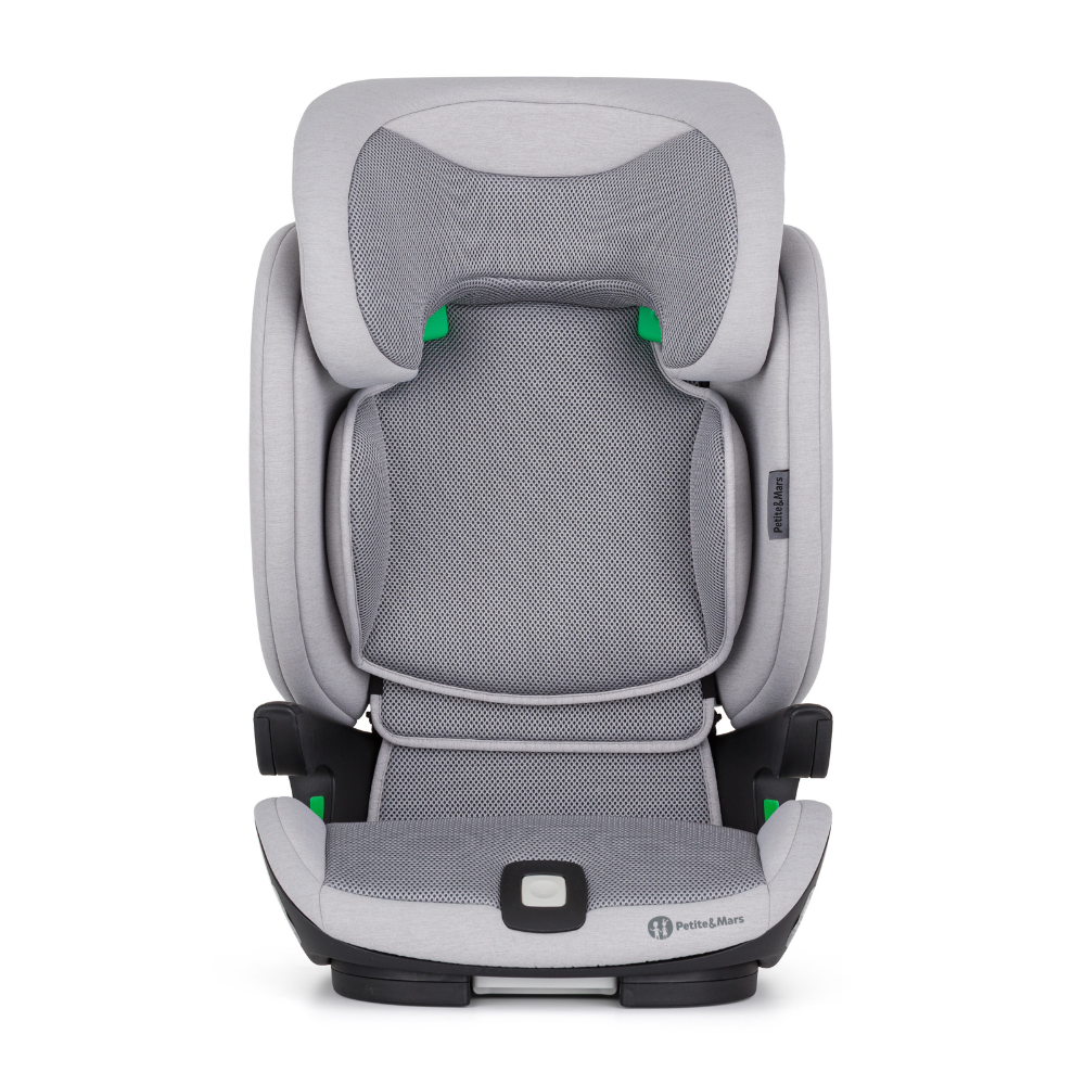 PETITE&MARS Autosedačka Elite Fix Pro i-Size Gentle Grey Air 100-150 cm (15-36 kg)