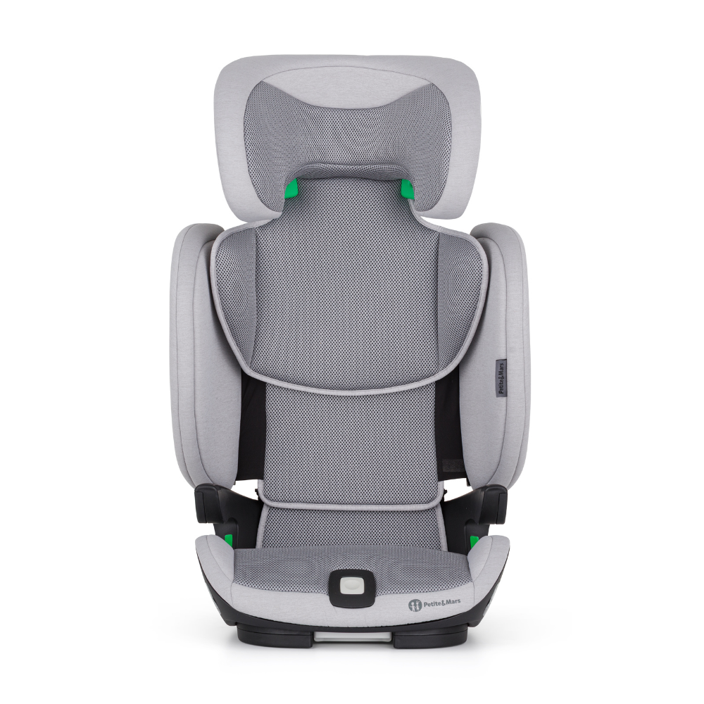 PETITE&MARS Autosedačka Elite Fix Pro i-Size Gentle Grey Air 100-150 cm (15-36 kg)