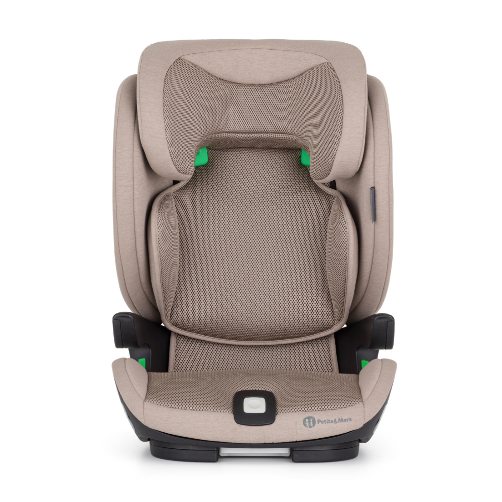PETITE&MARS Autosedačka Elite Fix Pro i-Size Tan Brown Air 100-150 cm (15-36 kg)
