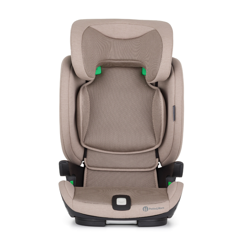 PETITE&MARS Autosedačka Elite Fix Pro i-Size Tan Brown Air 100-150 cm (15-36 kg)