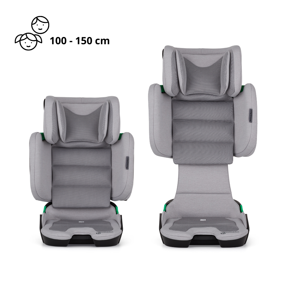 PETITE&MARS Autosedačka Flex Pro i-Size Gentle Grey Air 100-150 cm (15-36 kg)