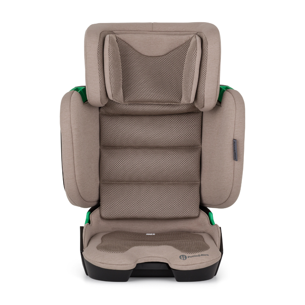 PETITE&MARS Autosedačka Flex Pro i-Size Tan Brown Air 100-150 cm (15-36 kg)