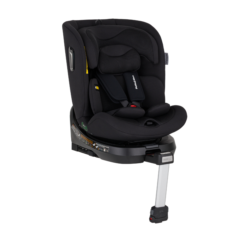PETITE&MARS Autosedačka Twistguard Pro i-Size Coal Black Air 40-150 cm(0-36 kg)