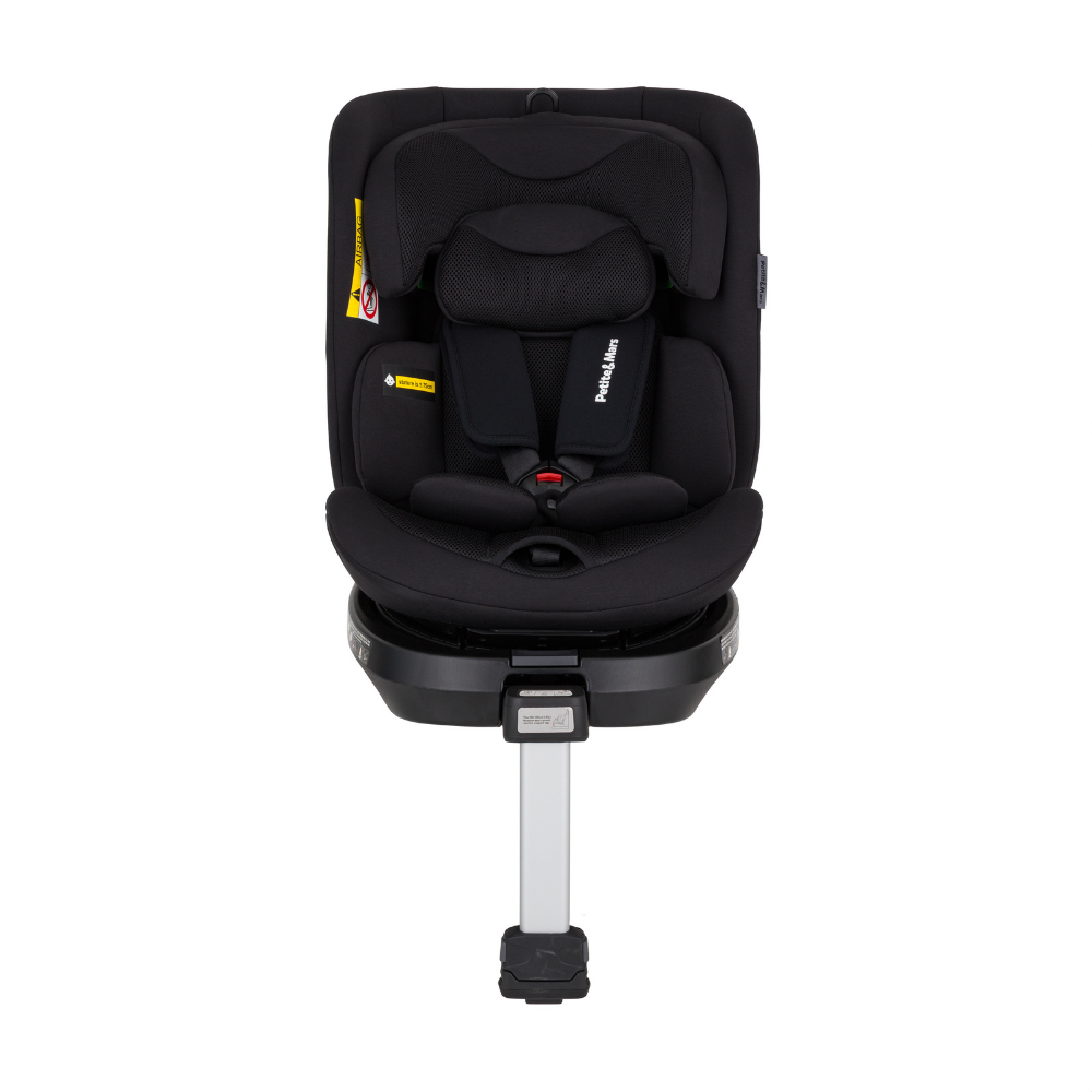 PETITE&MARS Autosedačka Twistguard Pro i-Size Coal Black Air 40-150 cm(0-36 kg)