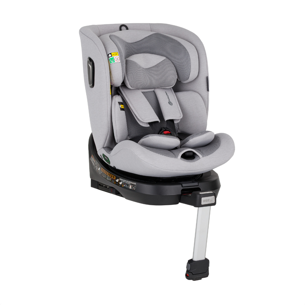 PETITE&MARS Autosedačka Twistguard Pro i-Size Gentle Grey Air 40-150 cm(0-36 kg)