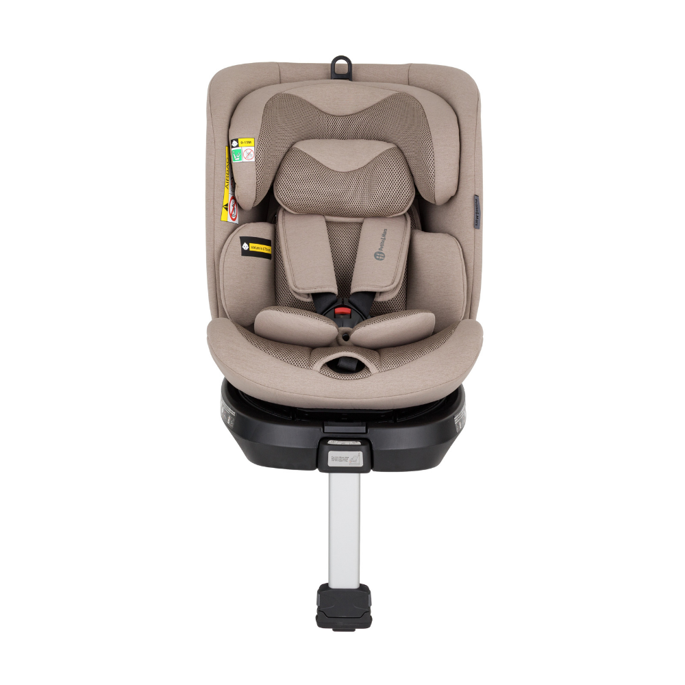 PETITE&MARS Autosedačka Twistguard Pro i-Size Tan Brown Air 40-150 cm(0-36 kg)