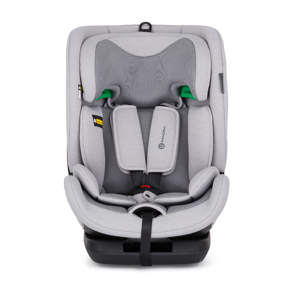 PETITE&MARS Autosedačka Prime Pro i-Size Gentle Grey Air 76-150 cm (9-36 kg)