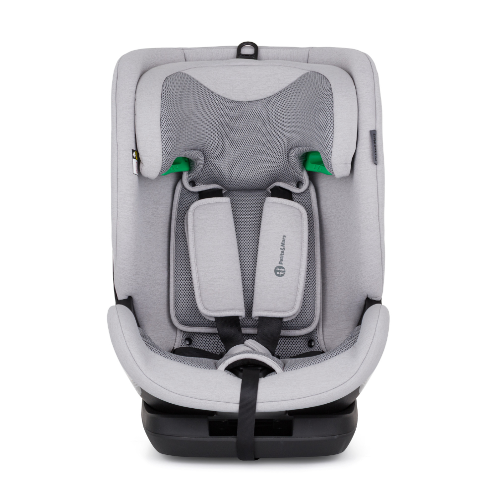 PETITE&MARS Autosedačka Prime Pro i-Size Gentle Grey Air 76-150 cm (9-36 kg)