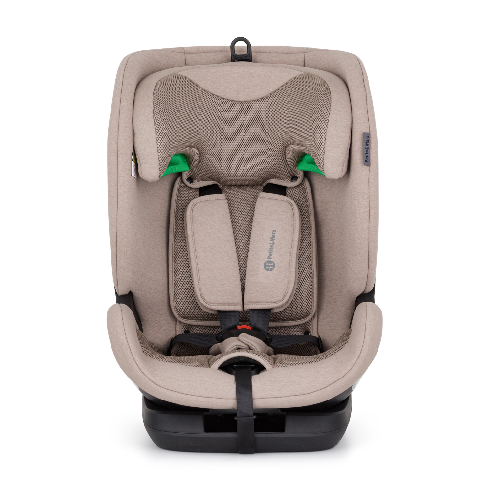 PETITE&MARS Autosedačka Prime Pro i-Size Tan Brown Air 76-150 cm (9-36 kg)