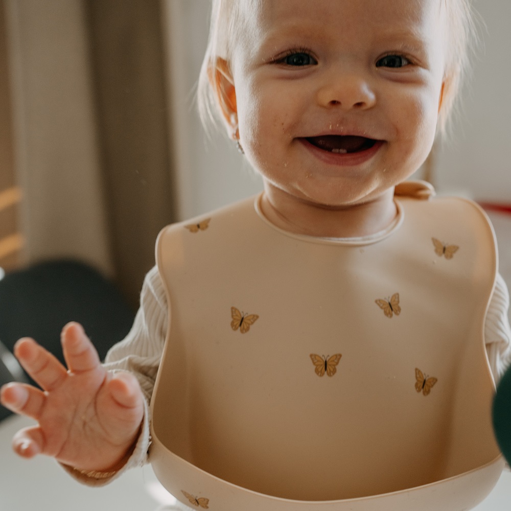 PETITE&MARS Bryndák silikonový Sam Take&Match Green Dinos 6m+