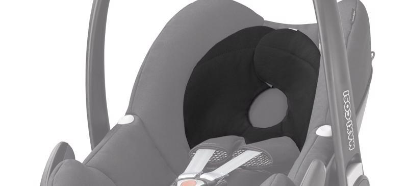 Opierka hlavy pre autosedačky Pebble Plus Black Maxi Cosi