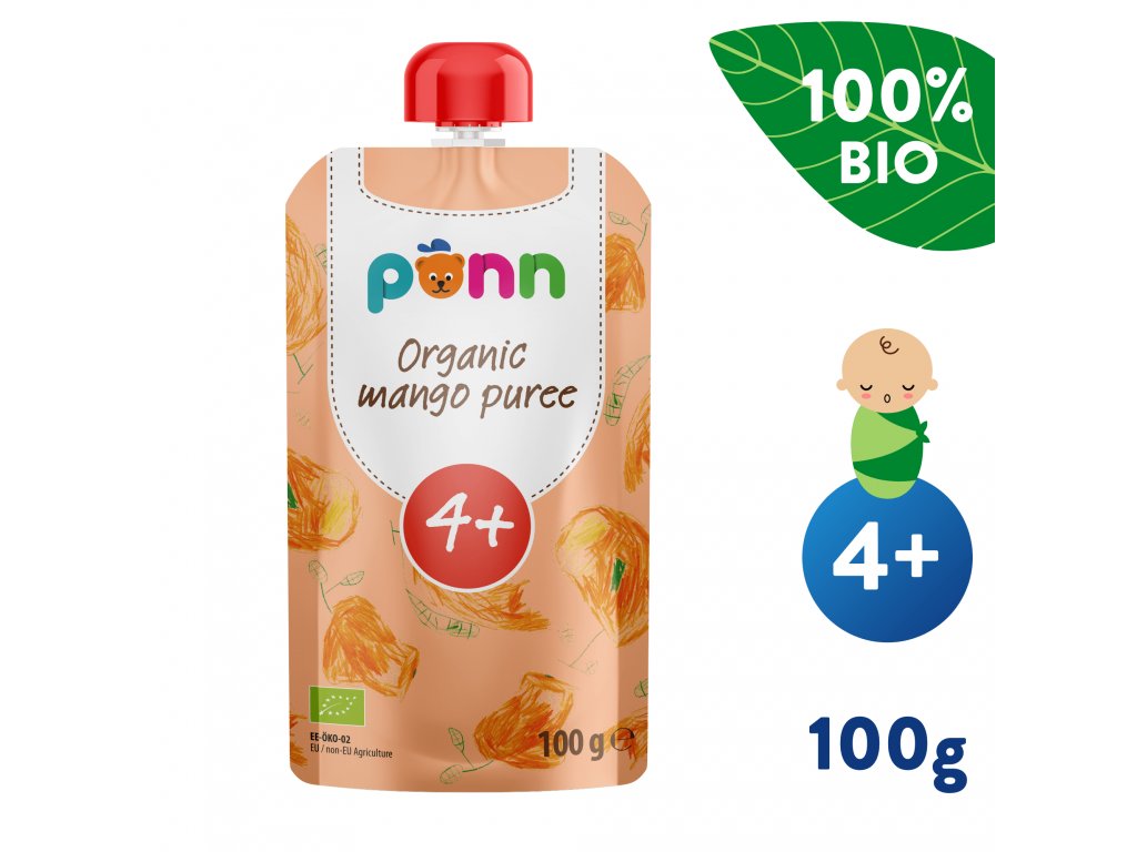 SALVEST Põnn BIO Mango 100 % (100 g)