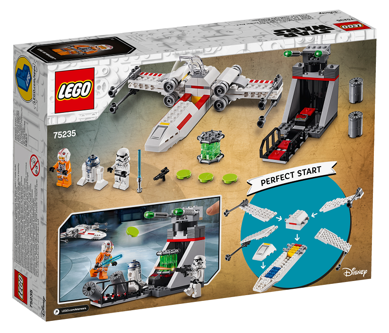 LEGO® Star Wars TM 75235 Útek z priekopy so stíhačkou X-Wing