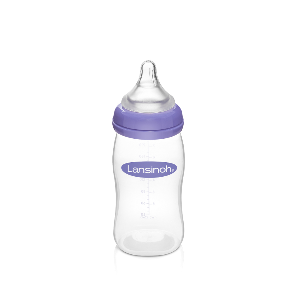 LANSINOH Fľaša dojčenská s NaturalWaveTM cumľom (S) 160 ml