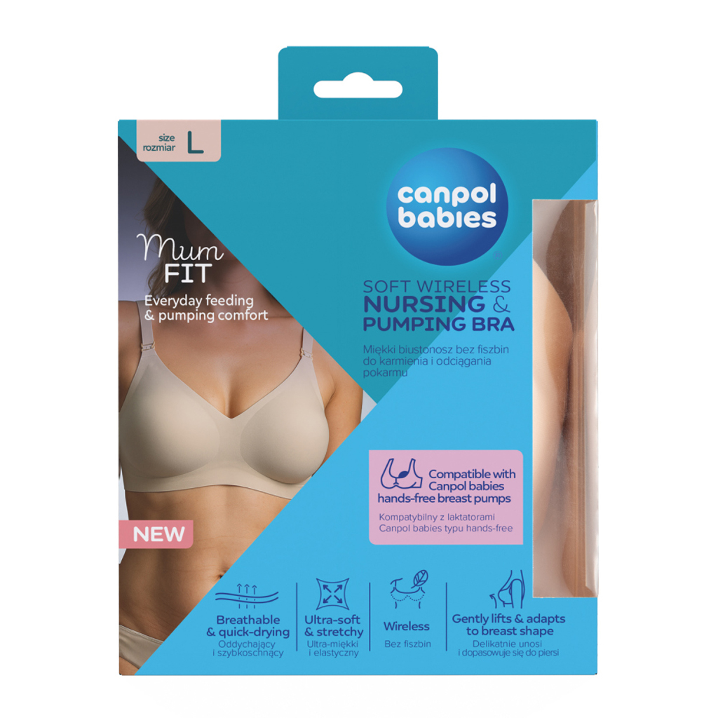 CANPOL BABIES Podprsenka na dojčenie a odsávanie MumFIT L