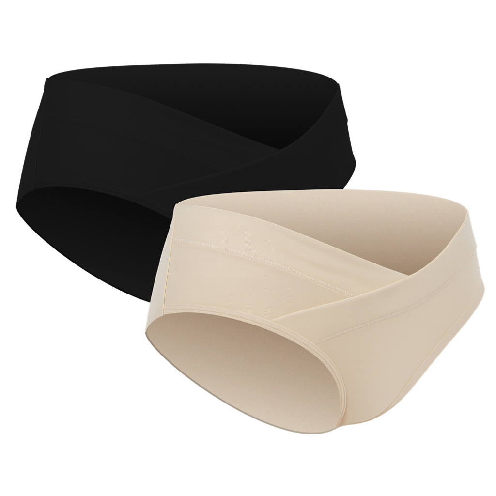 CANPOL BABIES Nohavičky tehotenské s nízkym pásom MumFIT XL 2ks