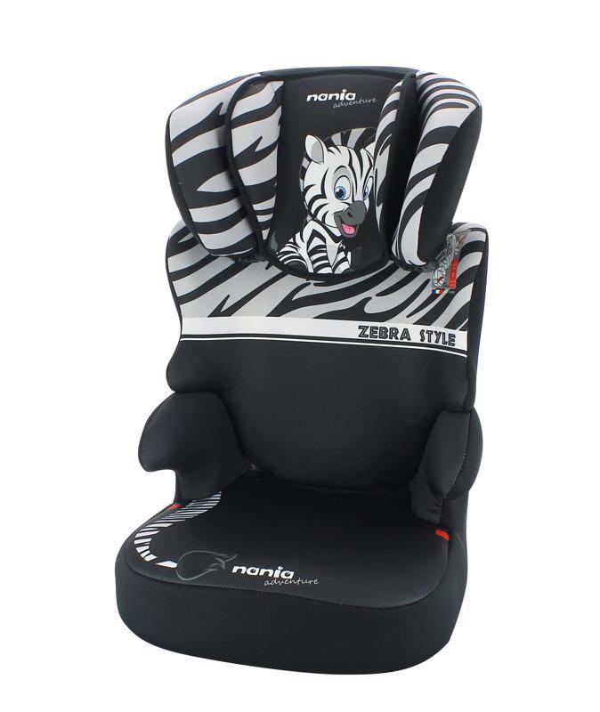 Autosedačka Befix Adventure Zebre 15-36kg