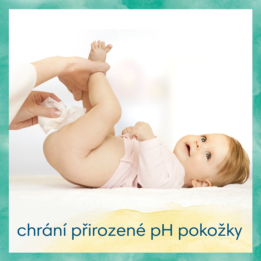 PAMPERS Obrúsky vlhčené Harmonie Coconut Plastic Free 9x44 ks