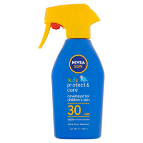 NIVEA Sun Protect & Care Detský sprej na opaľovanie OF 30 300 ml