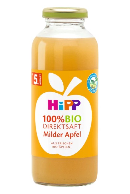 HiPP Štava jablková 100% Bio 330ml