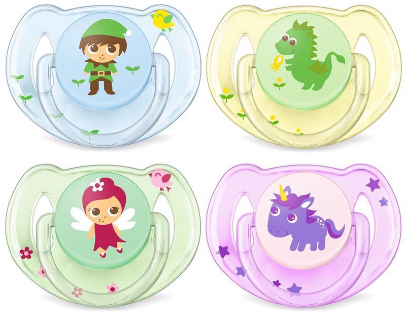 Avent cumlík 6-18m Rozprávka 2 ks