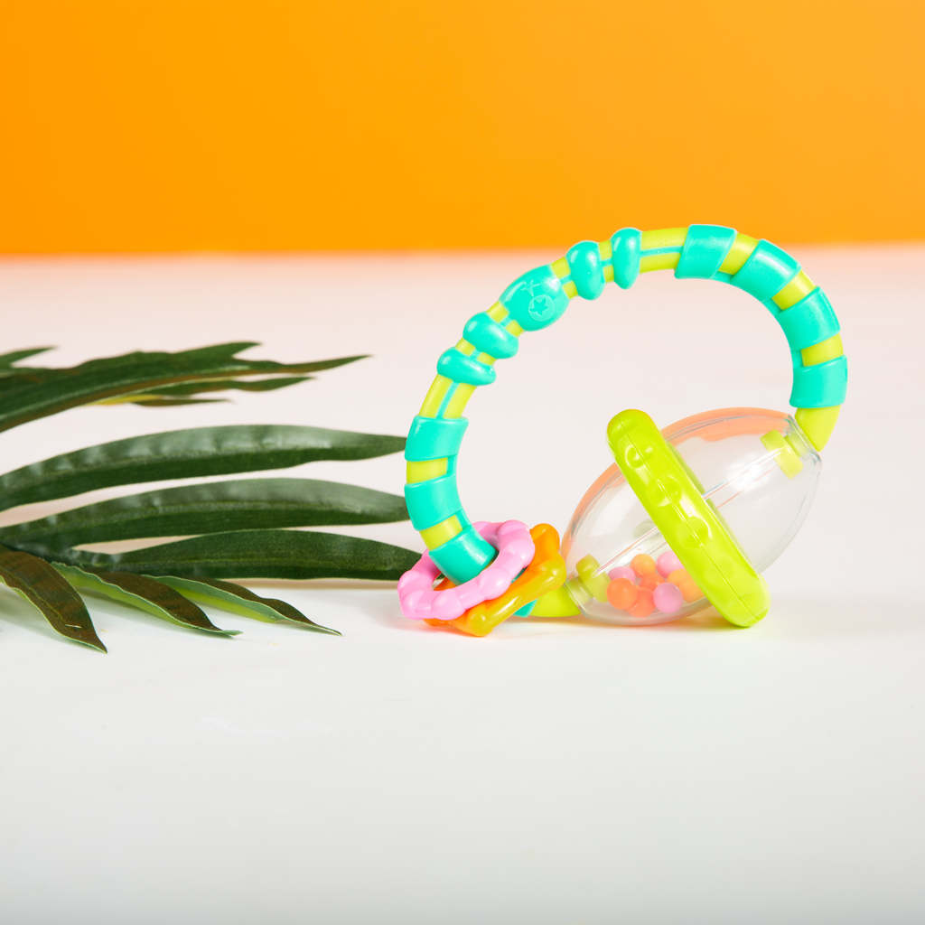 BRIGHT STARTS Hrkálka/Hryzačka Grab & Spin™, 3m+