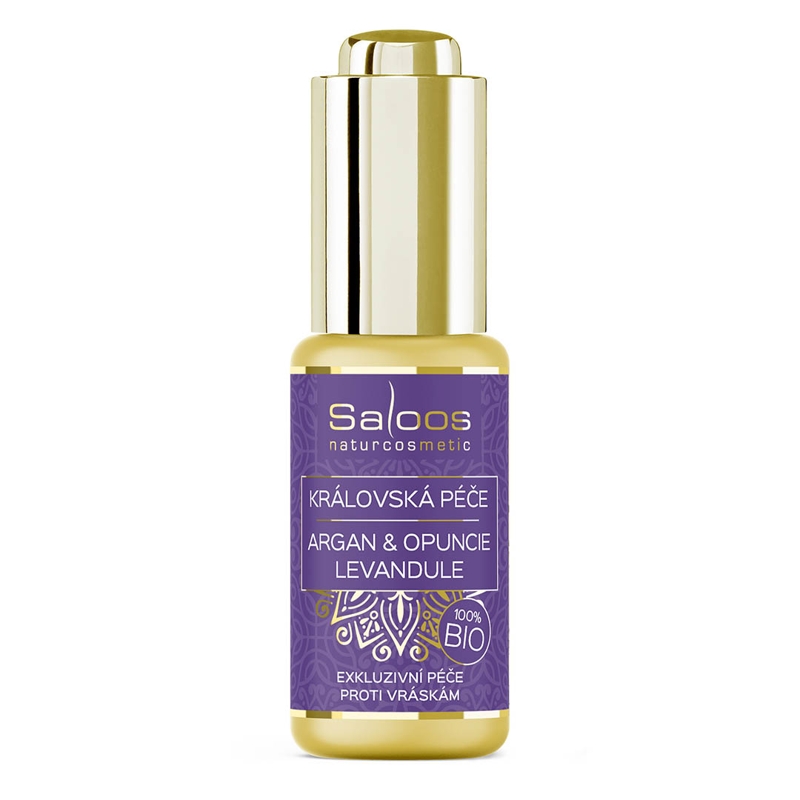 SALOOS Argan & Opuncie Levandule 100 % bio - Bio kráľovská starostlivosť,  V002117