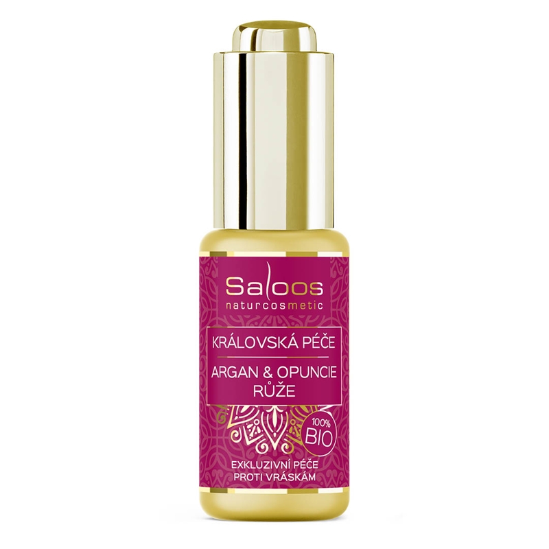 SALOOS Argan & Opuncie Růže 100 % bio - Bio kráľovská starostlivosť,  V002117