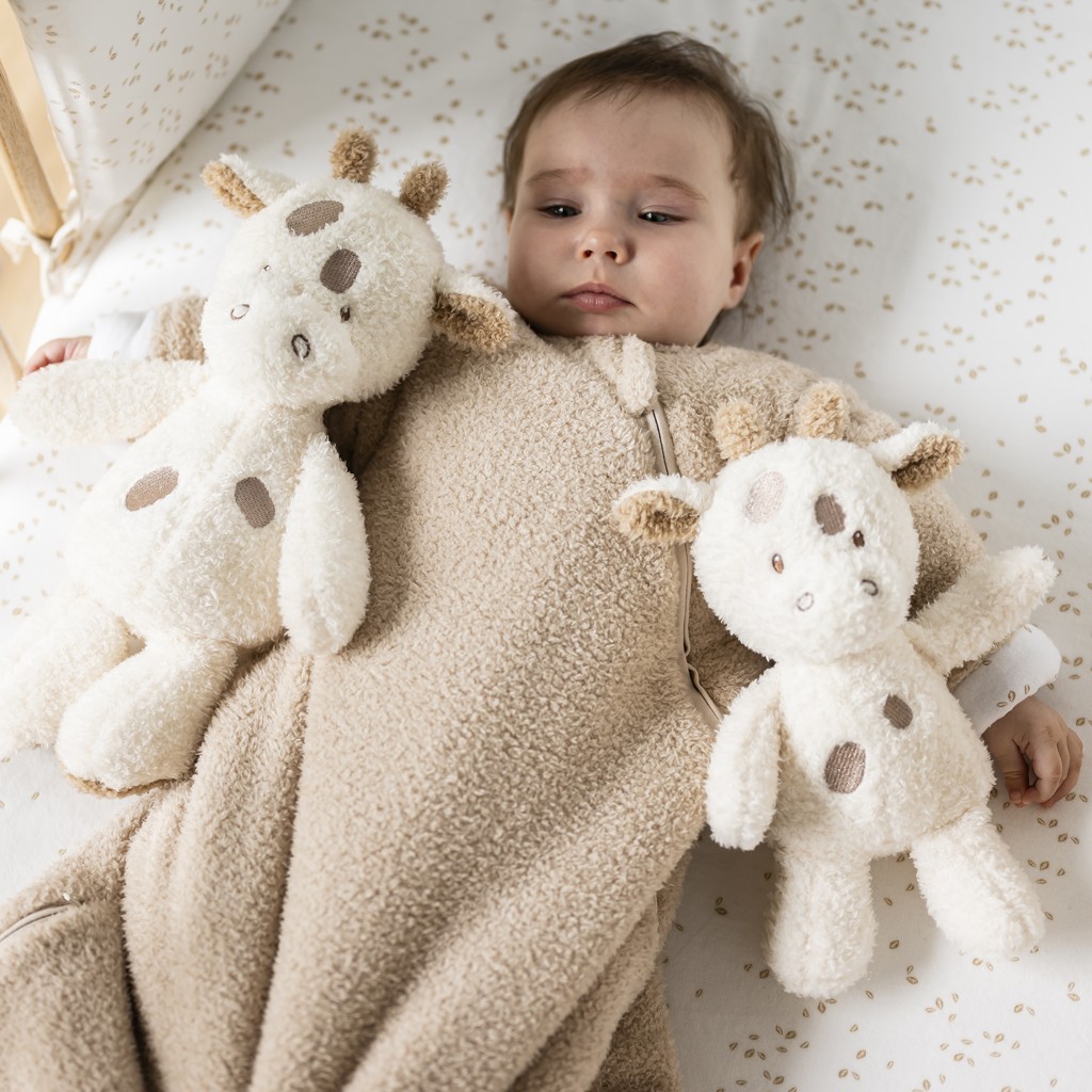 NATTOU Hračka plyšová Teddy žirafa 34 cm, 0m+