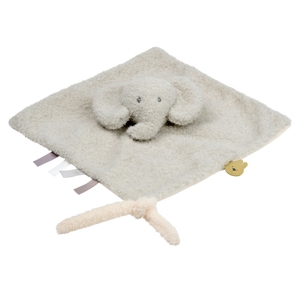 NATTOU Maznáčik plyšový  Teddy sloník 28 x 28 cm, 0m+