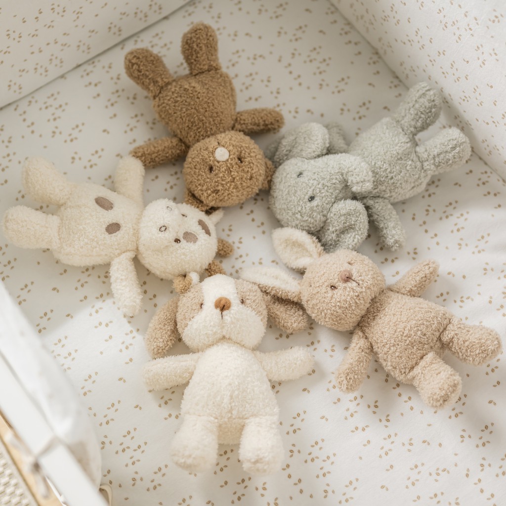 NATTOU Hračka plyšová Teddy zajačik 24 cm, 0m+