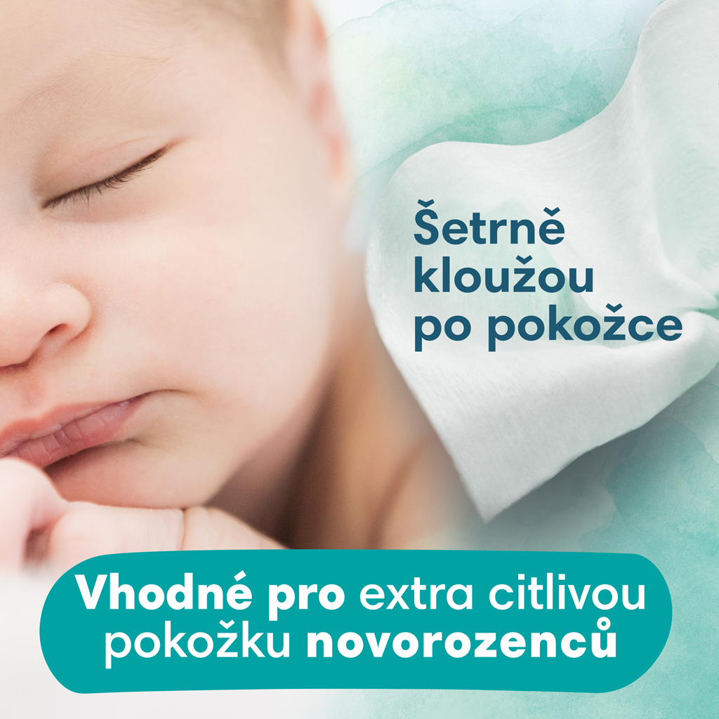 PAMPERS Obrúsky čistiace Harmonie Protect & Care 4 balenie = 176 obrúskov