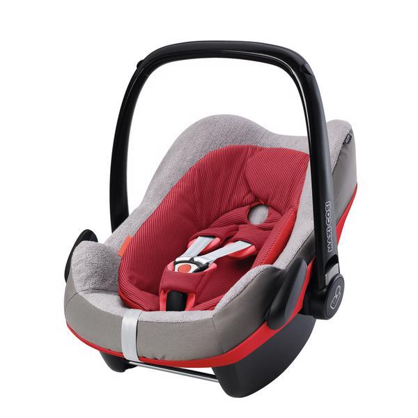 Poťah letný na autosedačku Maxi Cosi Pebble Plus/Rock Cool Grey