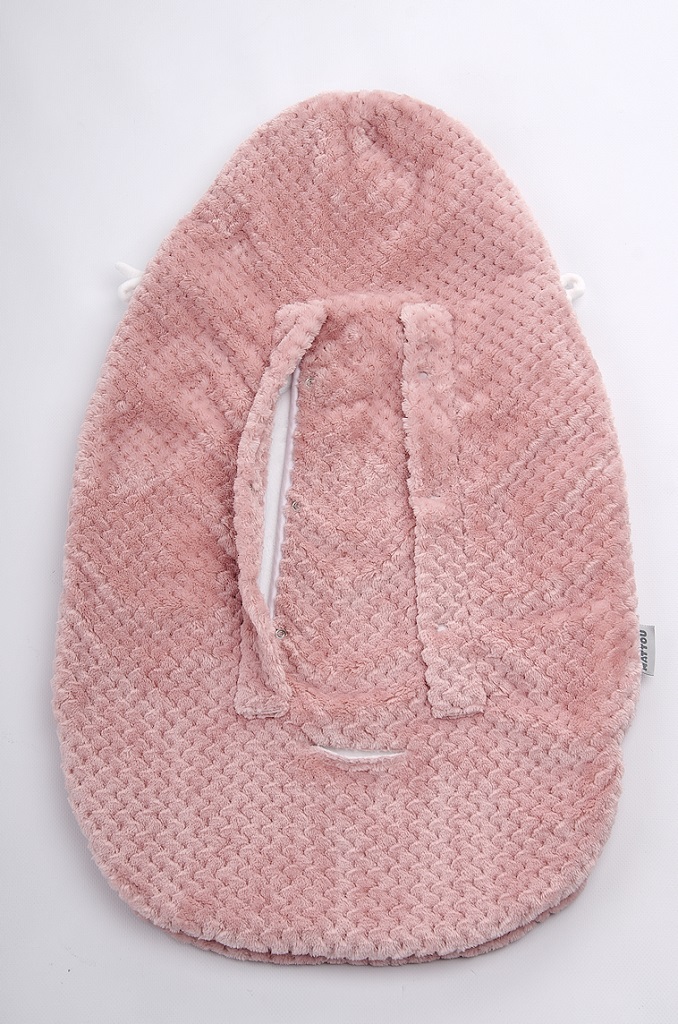 NATTOU Fusak detský do autosedačky Lapidou pineapple pink 70cm