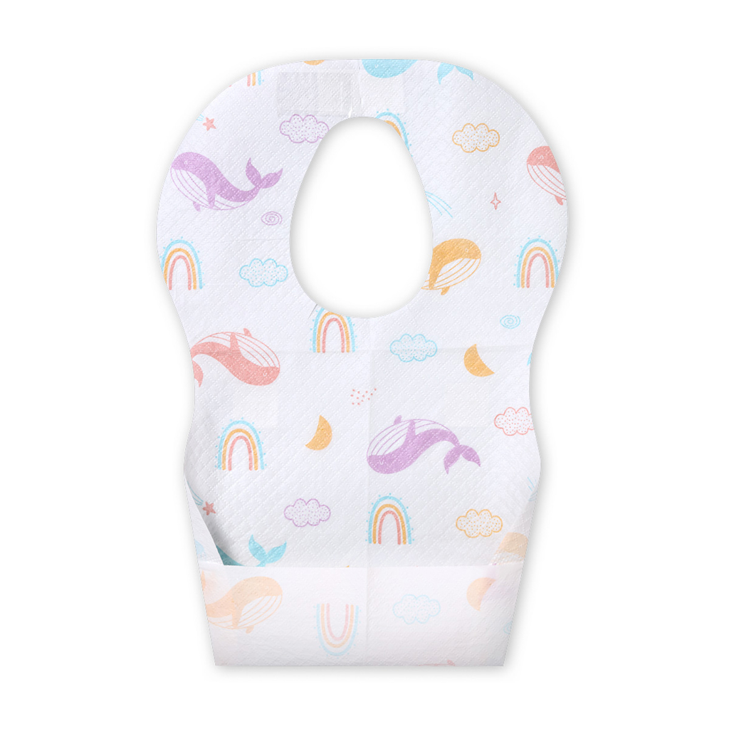 BABYONO Podbradníky jednorazové 10ks, 6m+