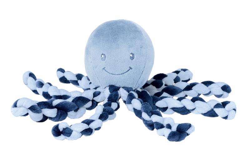 Prvá hračka bábätka chobotnička PIU PIU Lapidou navy blue 0m+