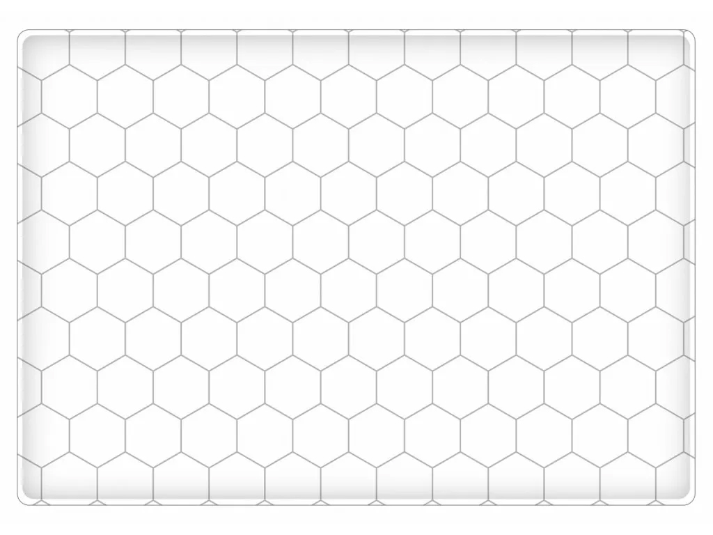 LALALU Podložka na hranie Premium Hexagon 190x130 cm