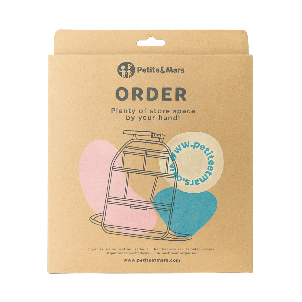 PETITE&MARS Organizér na sedadlo Order