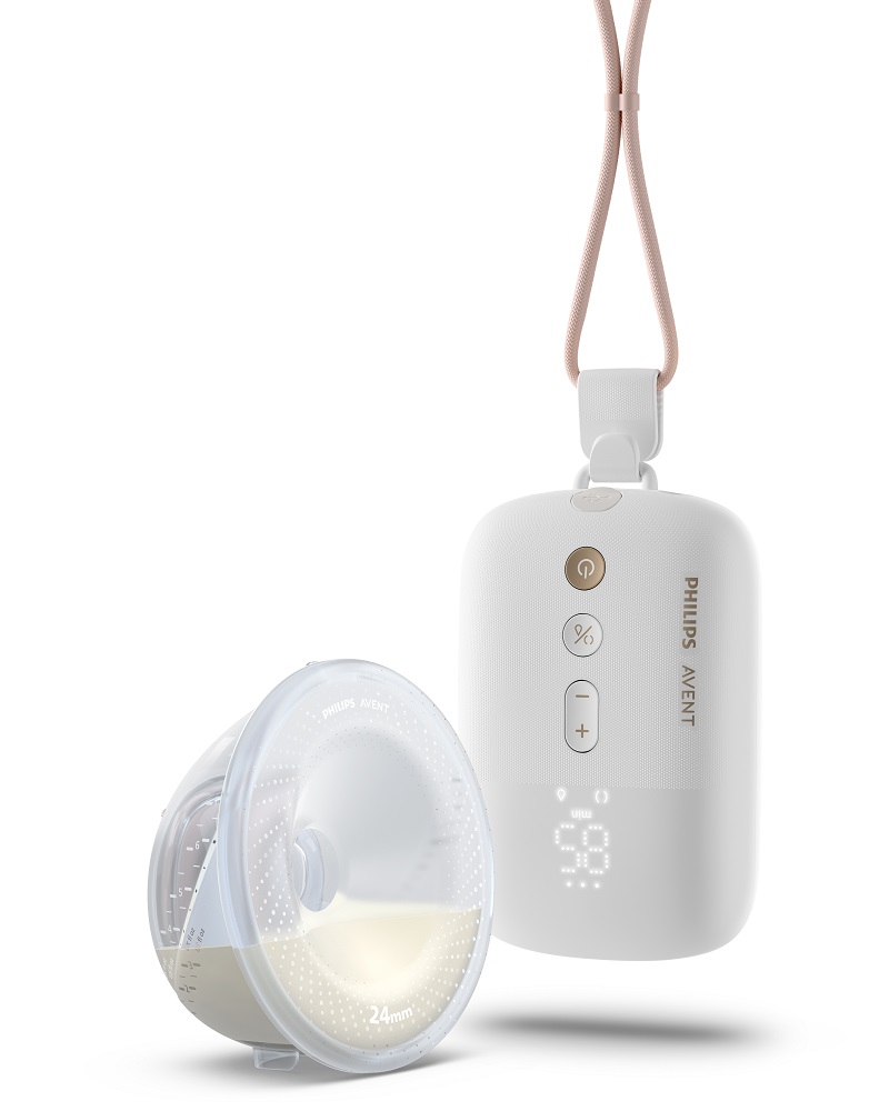 Philips AVENT Odsávačka mateřského mléka elektrická Hands-Free Premium Plus SCF531/11