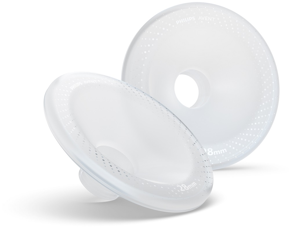 Philips AVENT Hands-Free nástavce na bradavku L, vložky silikonové