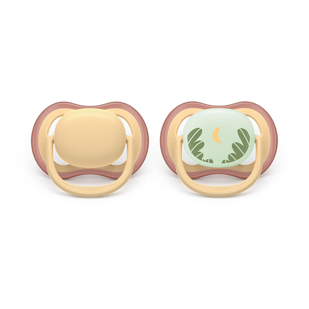 Philips AVENT Cumlík Ultra air denný a nočný neutral/obrázok 0-6m 2ks
