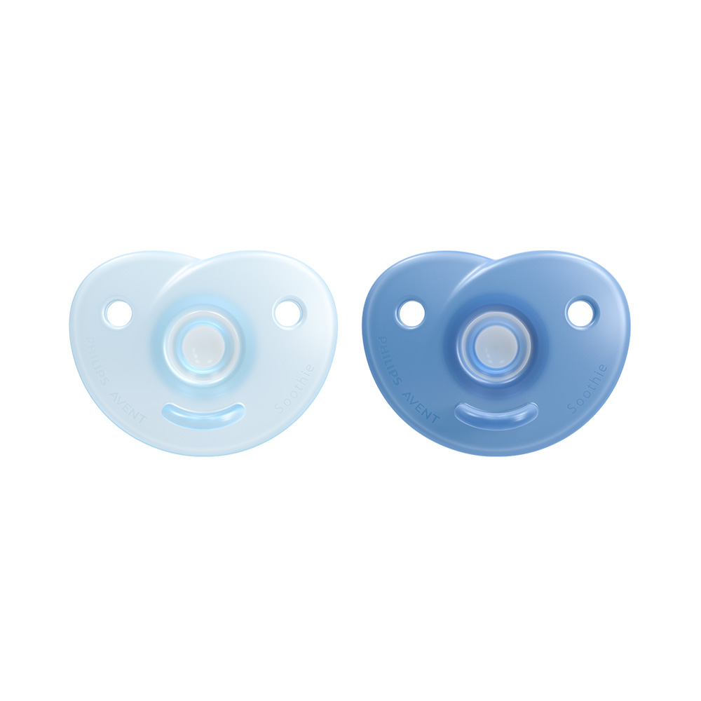 Philips AVENT Šidítko Soothie 0-6m chlapec, 2 ks