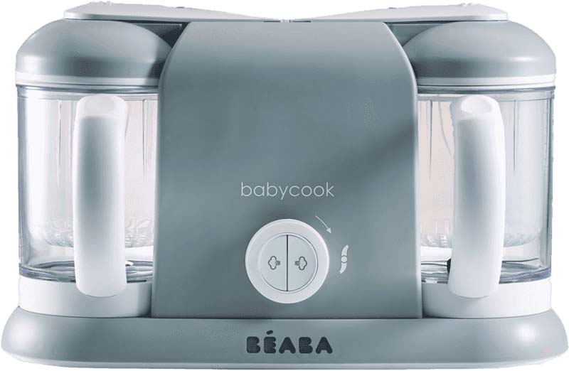 BEABA Parný varič+mixér BABYCOOK DUO, šedá