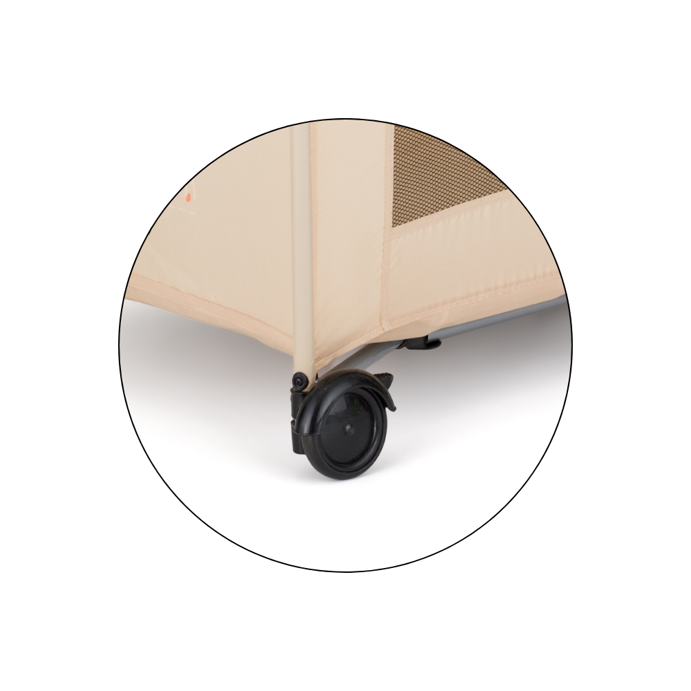 PETITE&MARS Postieľka cestovná Koot - Tiger Super Hero