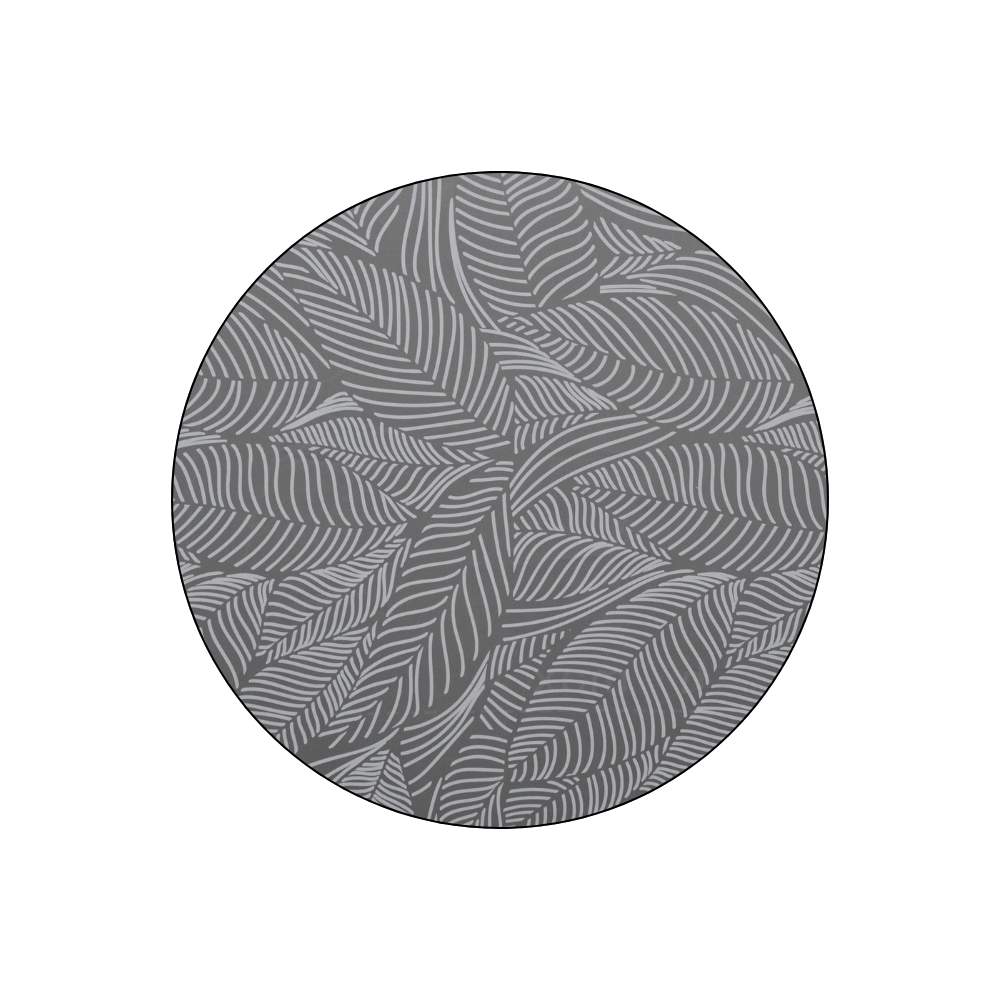 PETITE&MARS Postýlka cestovní Nyja Urban Jungle Charcoal
