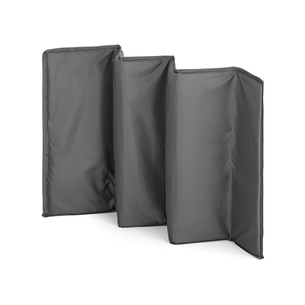 PETITE&MARS Postýlka cestovní Nyja Urban Jungle Charcoal