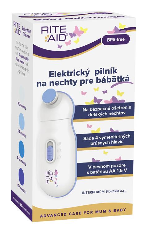 RITEAID Elektrický pilník na nechty pre bábätká