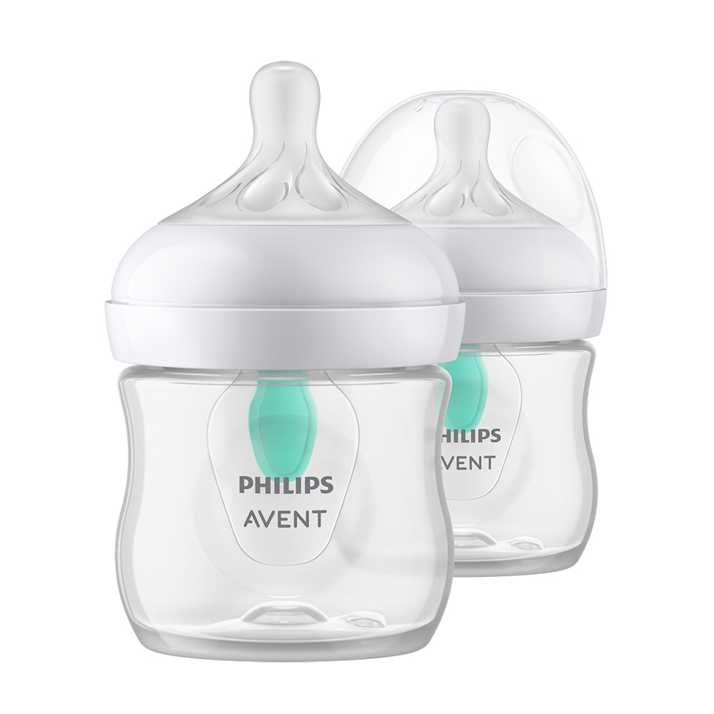 Philips AVENT Fľaša Natural Response s ventilom AirFree 125 ml, 0m+ 2 ks